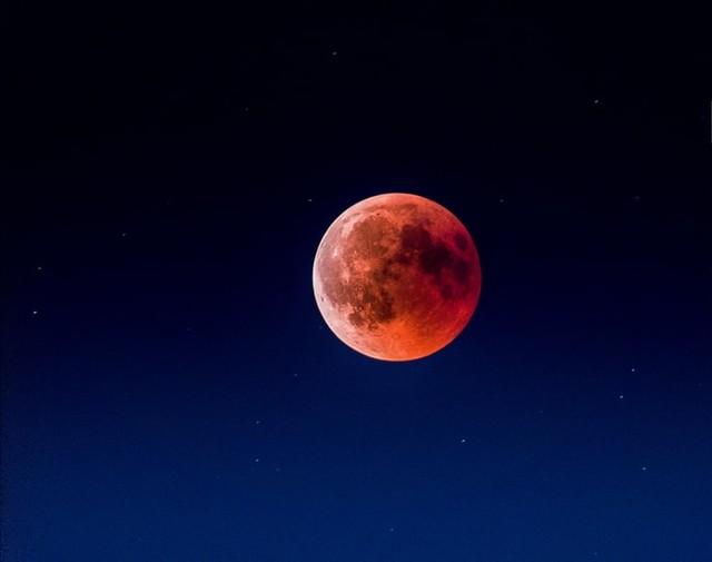 Urutan Gerhana Bulan, Foto: Unsplash/Martin Adams 