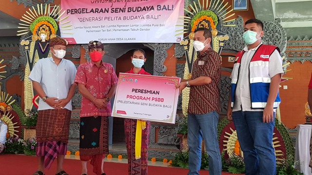 Pertamina IT Manggis Dukung FAD Desa Ulakan Lestarikan Budaya Bali (101339)