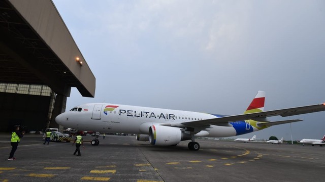 Airbus A320 Pelita Air. Foto: Dok. Pelita Air