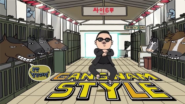 Ilustrasi tangkapan layar video musik Gangnam Style oleh PSY. Foto: YouTube/officialpsy