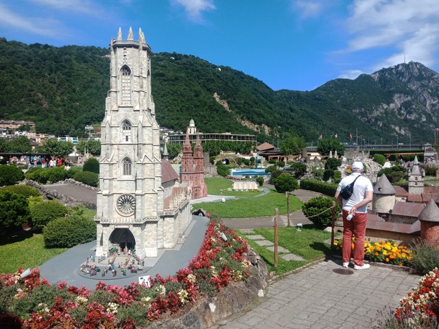 Swissminiatur di Melide, Swiss. Foto: Daniel Chrisendo/kumparan