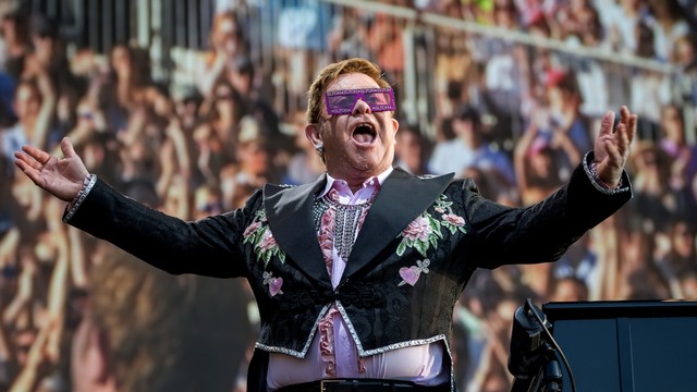 Elton John. Foto: AFP/FABRICE COFFRINI.