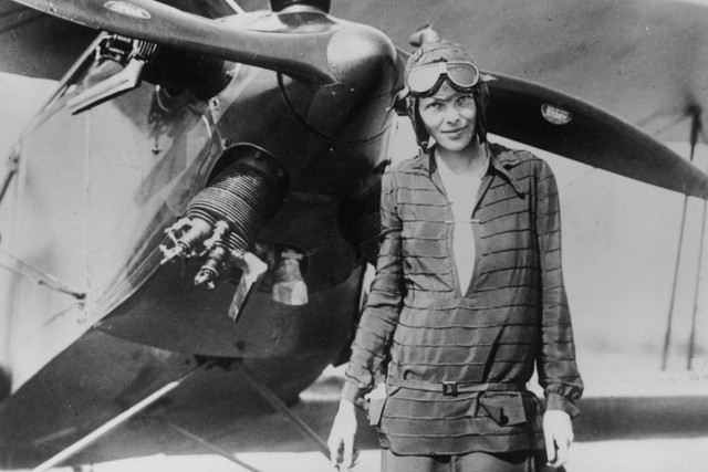 Pilot Amelia Earhart. Foto: Getty Images