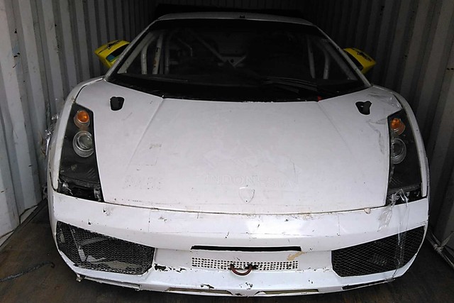 Lamborghini Gallardo yang dilelang negara. Foto: Dirjen Kekayaan Negara