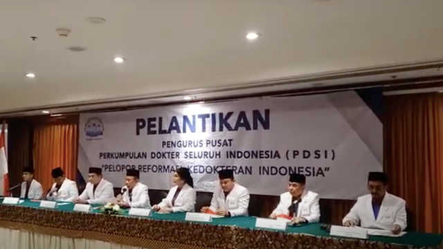 Deklarasi dan Pelantikan pengurus PDSI pimpinan Brigjen Purn Jajang Edi Prayitno  di Hotel Borobudur, Jakarta, Rabu (27/4/2022). Foto: Dok. Istimewa