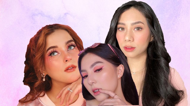 Inspirasi Makeup Nuansa Pink ala 5 Beauty Influencer untuk Rayakan Valentine. Foto: Instagram