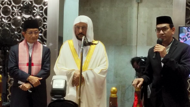 Menteri Saudi di Masjid Istiqlal: Jalankan Islam secara Moderat, Tidak Ekstrem (74595)