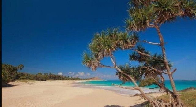 Foto : Pantai Liman di Pulau Semau,  Kabupaten Kupang. Foto : Istimewa