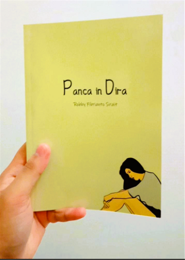 Novel Panca in Dira karya Robby Fibrianto Sirait. Gambar: Dok. pribadi.