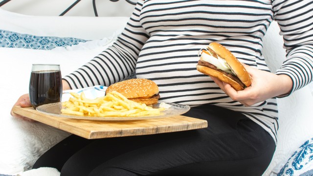 Waspada Ibu Hamil Konsumsi Fast Food, Pembungkus Makanan Juga Bisa Picu Bahaya! Foto: Tekkol/Shutterstock