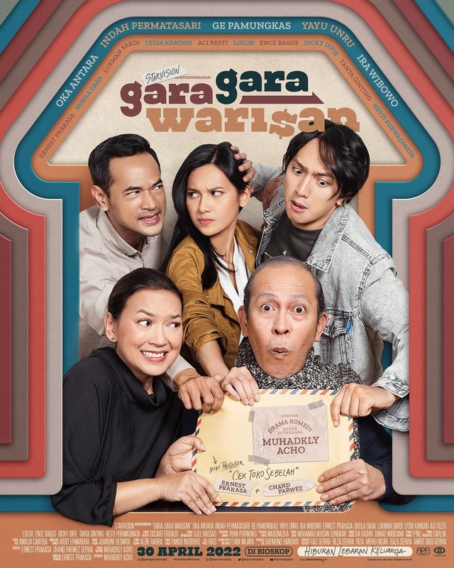 Poster film Gara-gara Warisan. Foto: Instagram/@starvisionplus