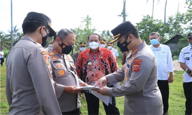 Kapolda Jabar, Irjen Pol Suntana saat melakukan kunjungan kerja di Kabupaten Pangandaran, Jawa Barat. (Foto: Istimewa) 