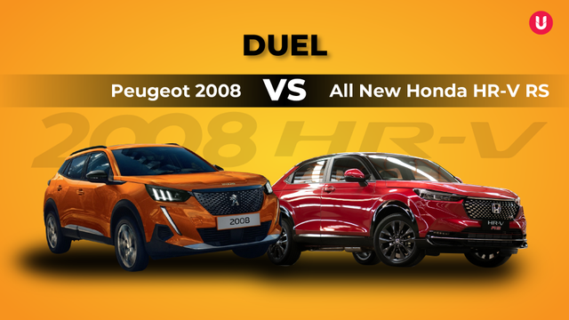 Infografik komparasi Peugeot 2008 vs All New Honda HR-V. Foto: kumparan