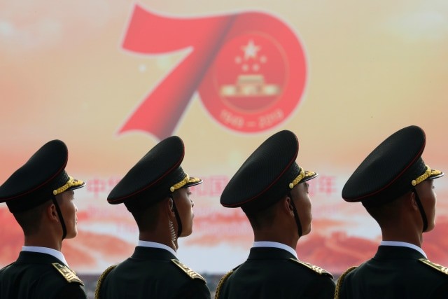 Ilustrasi militer China. Foto: REUTERS/Thomas Peter.
