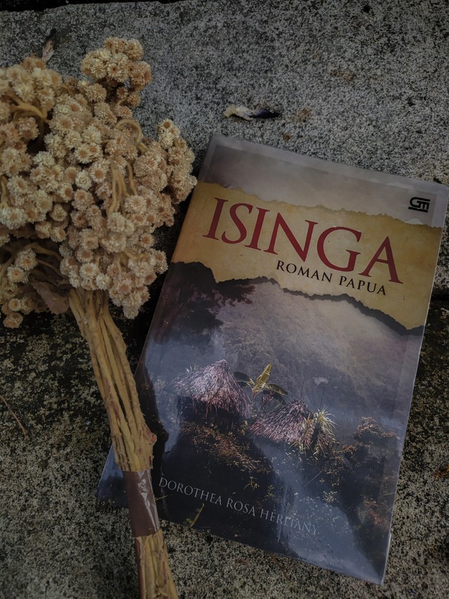 Ilustrasi novel Isinga: Roman Papua, dokumen pribadi