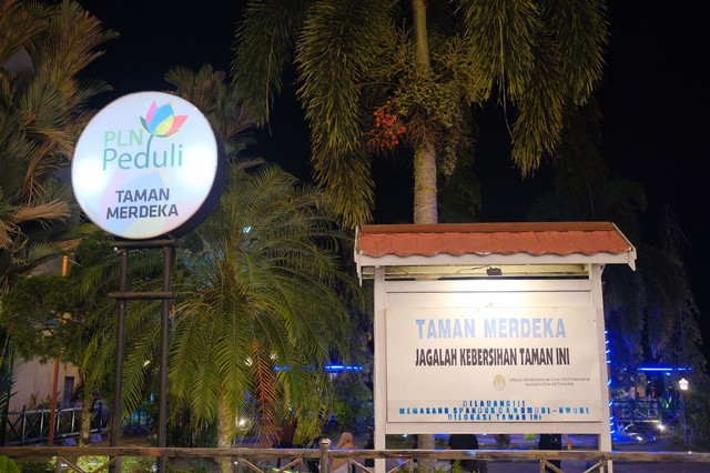 Taman Merdeka Ketapang. Foto: Dok. PLN Ketapang