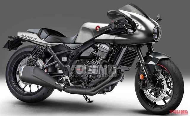 Reinkarnasi Honda Hawk 11 Bergaya Neo Cafe Racer, Siap Meluncur Bulan Ini (48537)