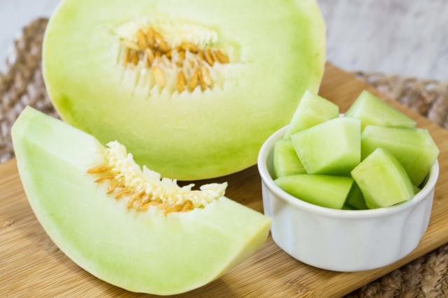 Ilustrasi resep MPASI 6 bulan pure melon. Foto: Shutterstock
