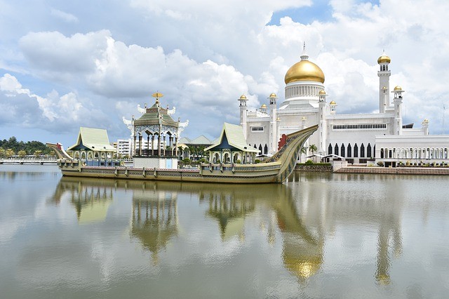 Masjid Omar Ali Saiffudien Foto:Pixabay @AdamHillTravel