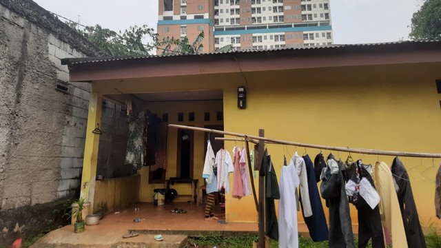 Lokasi rumah Rijal alias RS di Serpong Tangsel, teroris yang ditangkap Densus 88 karena ingin serang gedung DPR. Foto: Dok. Istimewa