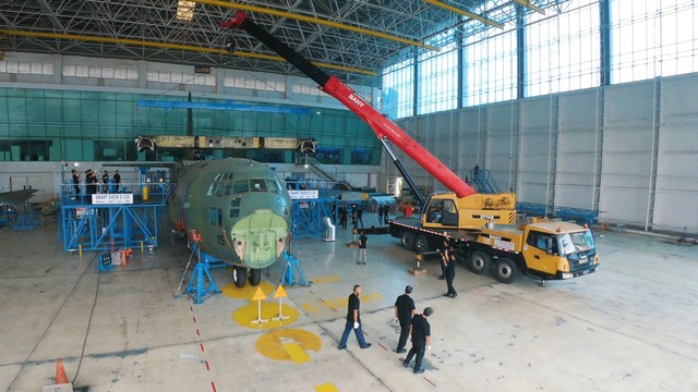 GMF AeroAsia ekspansi bisnis ke industri pertahanan. Foto: GMF AeroAsia