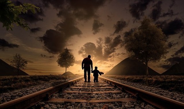 Kata Mutiara tentang Anak Anugrah Terindah dari Tuhan, foto:pixabay.com/ayah-dan-anak