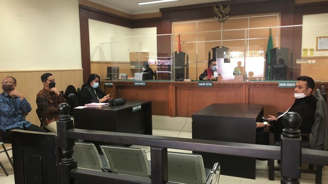 Sidang kasus Investasi Emas Skema Ponzi di PN Tangerang. Foto: Dok. Istimewa