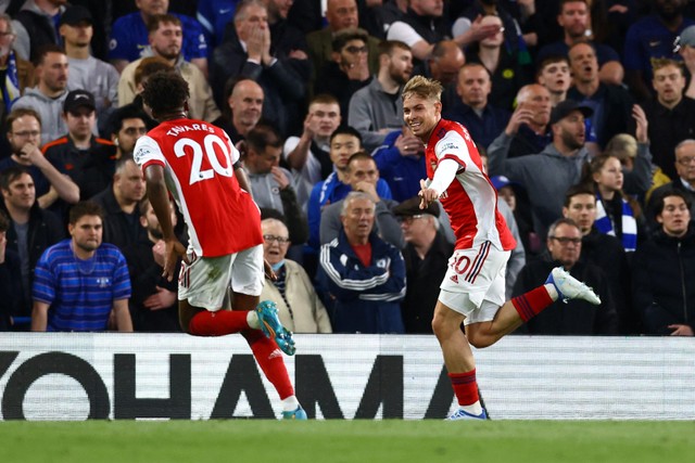 Hasil Liga Inggris: Drama Saling Balas Gol, Chelsea Keok dari Arsenal 2-4  (13734)