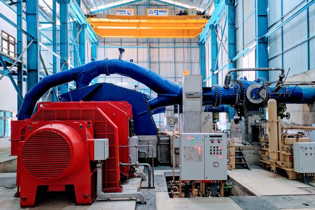 Proyek Tomasa, PLTA milik Arkora Hydro yang terletak di Sulawesi Tengah, dengan kapasitas produksi sebesar 10 MW. Foto: Arkora Hydro