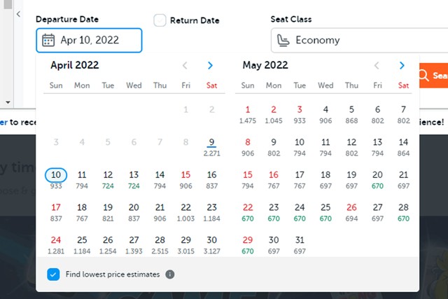 Ilustrasi booking tiket pesawat untuk mudik Lebaran 2022. Foto: dok Langkan
