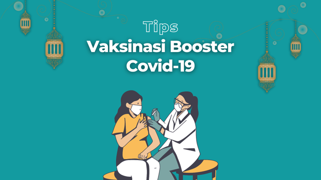 Ilustrasi kegiatan vaksinasi booster Covid-19 (canva.com)