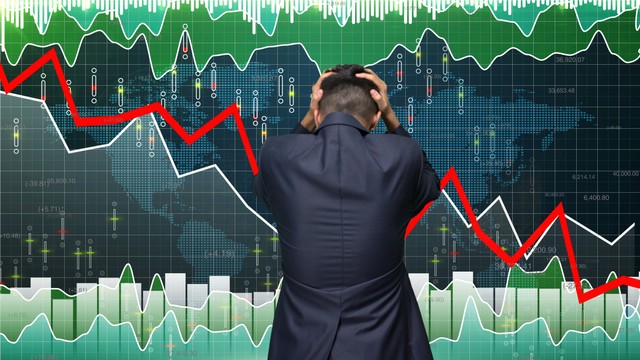 Ilustrasi kalah trading. Foto: Shutterstock