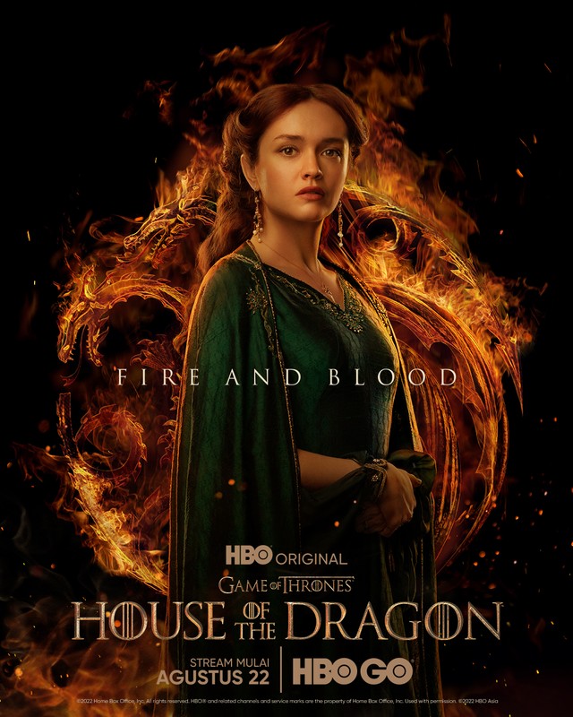 Poster serial House of the Dragon. Foto: Dok. HBO GO