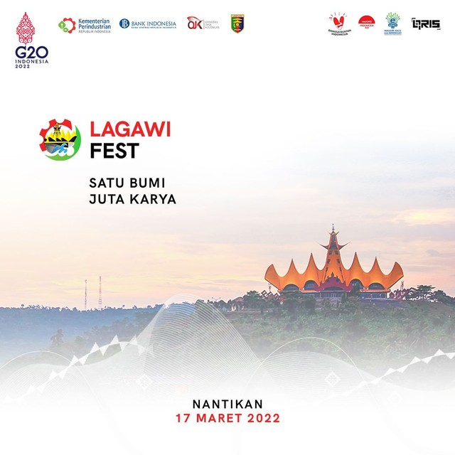 Gerakan Nasional Bangga Buatan Indonesia di Lampung, #Lagawi Fest 2022. Foto: Kemenperin