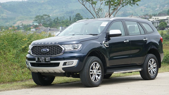 Ford Everest akhirnya dipasarkan lagi di Indonesia, Kamis (17/3/2022).  Foto: dok. Ford Indonesia