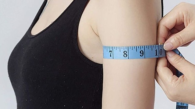 Ilustrasi pengukuran lengan cewek. Foto: Via Amazon