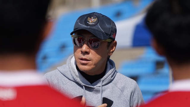 Shin Tae-yong memimpin pemusatan latihan Timnas U-19 di Korea Selatan.
 Foto: PSSI