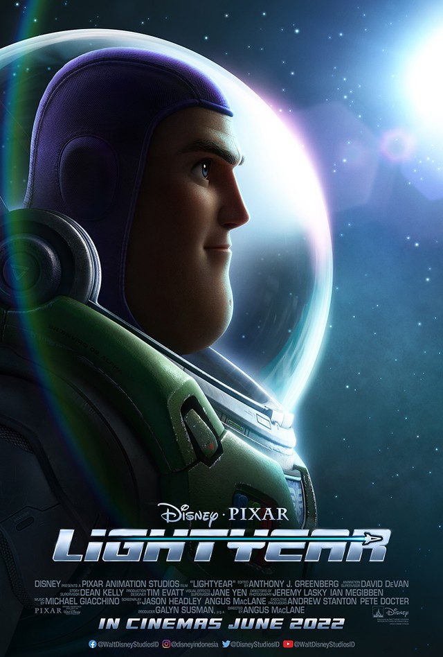 Poster film Lightyear. Foto: Dok. Disney