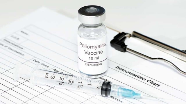 Ilustrasi vaksin polio. Foto: Shutterstock.