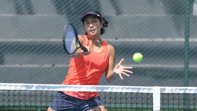 Aldila Sutjiadi, Petenis RI yang juara di Copa Colsanitas, Bogota, Colombia. Foto: Instagram/@dila11