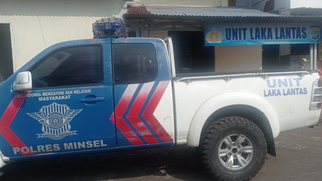 Kantor Unit Lakalantas Polres Minahasa Selatan