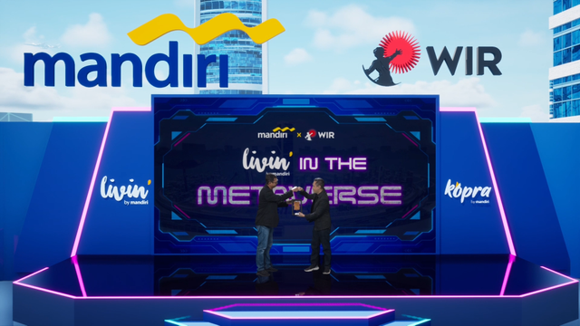 Penyelenggaraan talkshow The Future of Immersive Livin' Experience in Metaverse dan disiarkan secara live di channel YouTube Bank Mandiri, Rabu (16/3). Foto: Dok. Bank Mandiri