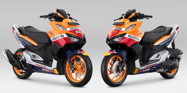 Vario 160 livery Repsol Honda Team. Foto: AHM