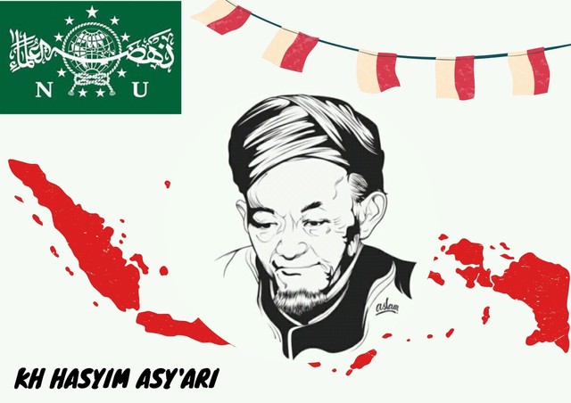 Ulama KH Hasyim Asy'ari. Photo by : Ayu Fatmasari