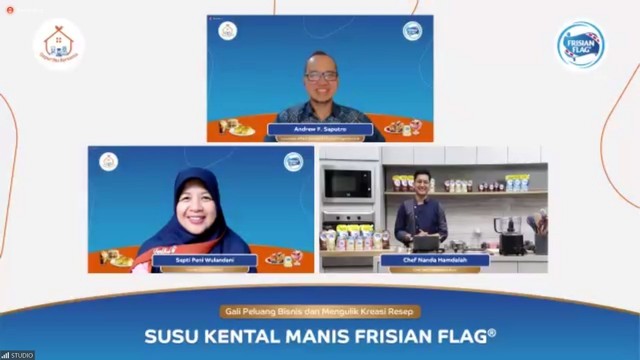 Program Kedai Kreatif Susu Kental Manis FRISIAN FLAG®: Bersama Majukan UMKM Indonesia pada 8-9 Maret 2022. Foto: Dok. Frisian Flag  