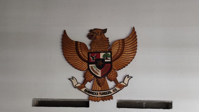 Garuda Pancasila. Sumber : Hasil foto sendiri