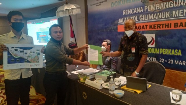 WALHI Bali menyerahkan tanggapan atas Dokumen AMDAL Jalan Tol Gilimanuk-Mengwi di Bali - ROB