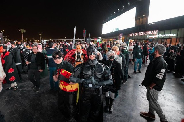 Arab Saudi Gelar Pesta Kostum dan Cosplay Terbesar di Riyadh (26582)