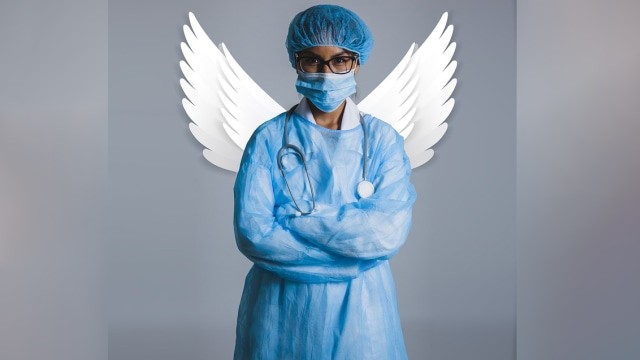 Ilustrasi perawat berhati malaikat. Foto: pixabay