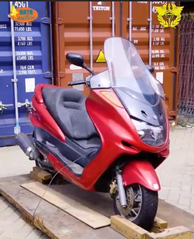 Lelang sepeda motor Yamaha Majesty 250. Foto: Dok. Lelang Raya